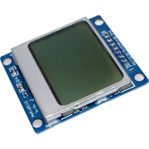 1pcs/lot New Module White backlight 84*48 84x84 LCD adapter PCB for Nokia 5110