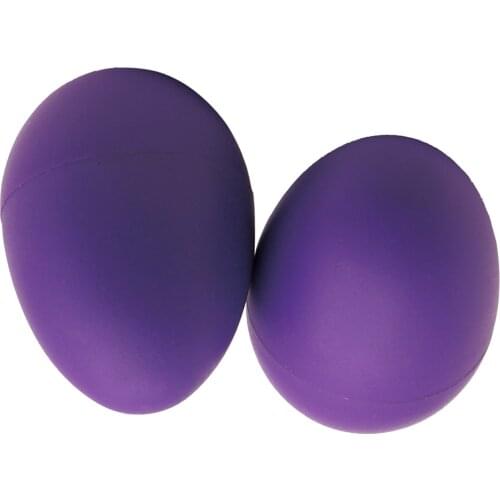 2x Plastic Maracas Shaking Eggs Schools Percussion Rhythm Toys Playset