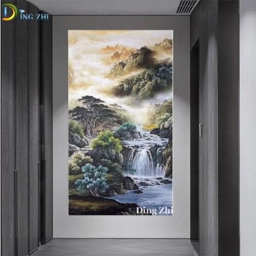 5D Diamond Painting Nature Scenery Landscape Picture Decor Poster Diy Full Square Round Drill Embroidery Mosaic Cross Stitch Kit