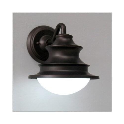 American Simple Style LED Wall lamp Outdoor Waterproof Garden Light Retro Wall Lights Iron Glass Vintage Industrial Lighting