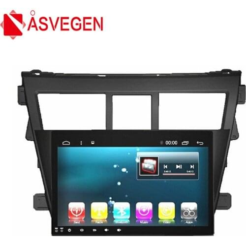 Android 7.1 For Toyota Vios 2008 With Quad Core 9'' Car PC Navigation System Bluetooth Multimedia Audio Video Stereo Player