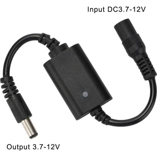 DC 3.7V 5V 9V 12V Wireless RF Remote Switch Relay Driver Power ON OFF For LED Light Strip Reading Lamp Only Receiver