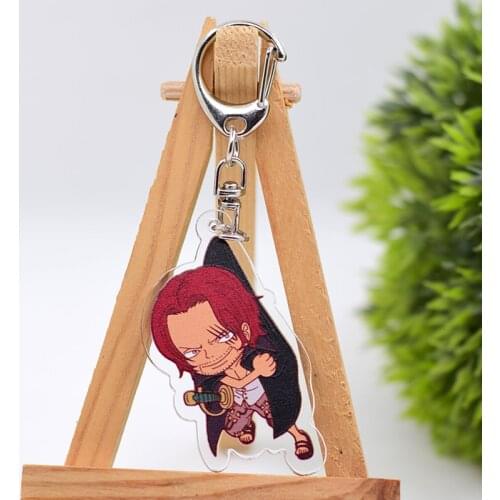 WL0675 One Piece Keychain Anime Keyring Accessories