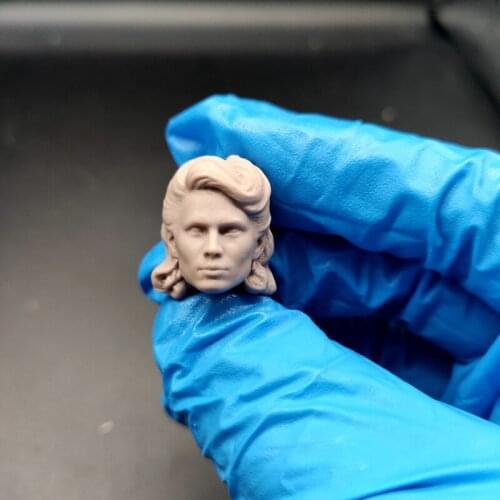 Blank 1/12 Scale Hayley Atwell Head Sculpt Unpainted Fit 6" ML Figure