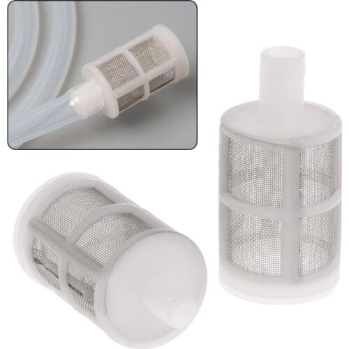 Fish Fish Tank Filter Mesh Water Pump Hose Net Clean Screen Pumps Aquarium Supplies 7mm/10mm Stainless Steel Plastic Garden