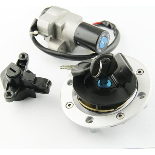 Motorcycle Seat Key Fuel Cap Kit Ignition Switch For Suzuki GSF250 Bandit 250 GJ74A GSF400 GK75A M/N/P GSX400 FJ/FK/FAK/FL GK74A