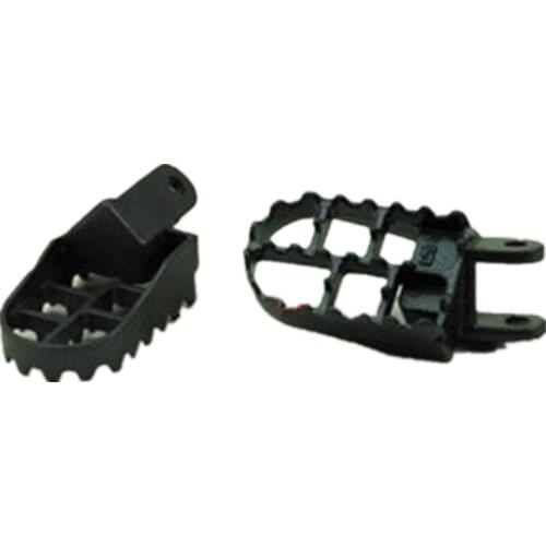 Motorcycle Front Driver Footpeg Anti-Slip Foot Rest for Honda CR80 XR250 XR400 XR350R XR600R XR650L XR650R Motorcross Dirt Bikes