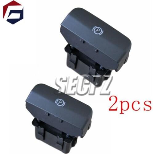 2pcs Car Parking Switch EPB Electronic Handbrake Parking Brake Button Switch Replacement 470706 for Peugeot 5008 3008 CC SW DS5