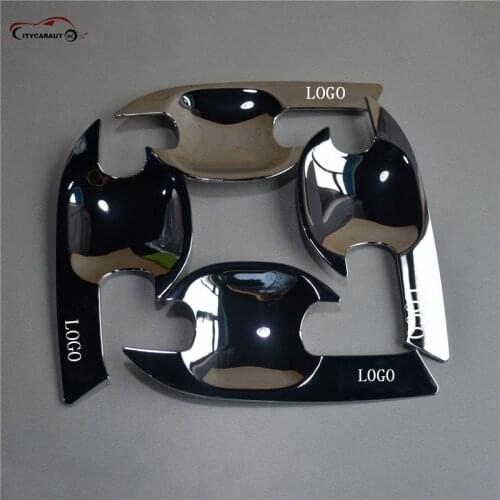 Suitable for ranger accessories ABS chrome door handle Inserts bowl trim for 2012 2015 2018 new pickup accessories