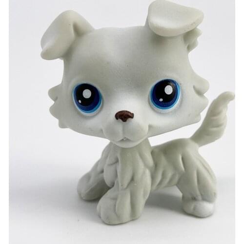 Rare Lps Pet Shop Toy Hulk Captain America Spaniel PinkDog Black Short Hair Cat Collection Action Standing ChildrensGift