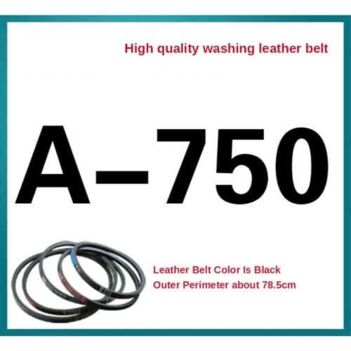 A-750 Washing machine belt A type belt transmission belt washing machine motor belt triangle belt antistatic belt accessories