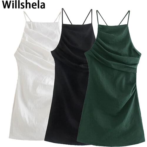 Белые летние платья Willshela China At AliExpress