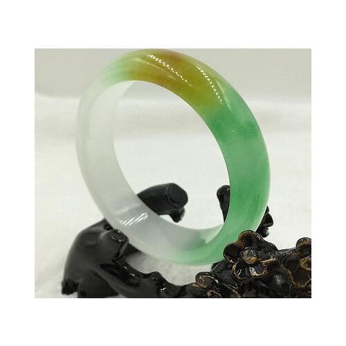 0148 Chinese Natural Beautiful Green Nephrite Bangle Bracelet