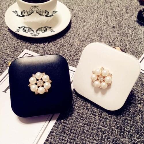2019 Fashion Flowers Contact Lens Case For Women Eye Contact lens box Container Holder Case Lovely Travel Pocket