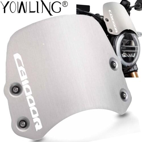 CB 1000R Motorcycle Windshield WindScreen Wind Screen Deflectors Protector FOR HONDA CB1000R Neo Sports Cafe 2018 2019 2020