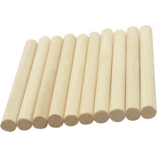 10 Pieces Wood Violin Soundpost Column 3/4 4/4 Violin Practice Musical Instrument Accessory
