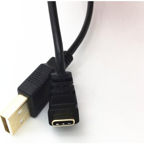 USB 2.0 A Male To 90 Degree Angle TypeC Type-c Cable for MEIZHU PRO 7,15 PLUS,MEILAN E3,MEILAN X,MEIZHU 15,Lenovo S5