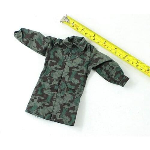 1/6 Scale Camouflage Coat Windbreaker Models for 12'' Figures Bodies