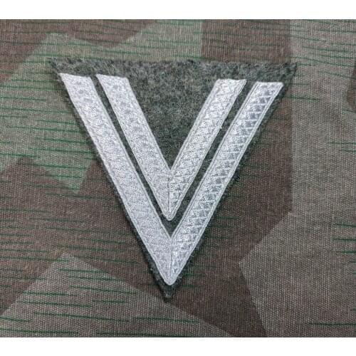 WWII GERMAN HEER OBERGEFREITER LESS THAN 6 YEARS SERVICE SLEEVE RANK later PATCH