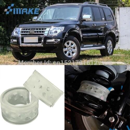 SmRKE For Mitsubishi Pajero Car Auto Shock Absorber Spring Buffer Bumper Power Cushion Damper Front/Rear High Quality SEBS