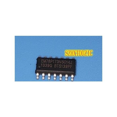 2pcs/lot EM78P173NS014J EM78P173 SOP14 [SMD]