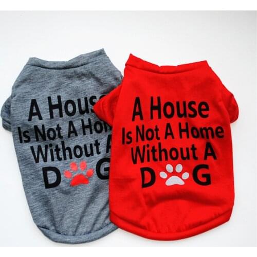 2018 Dog Vest Pet Clothes Summer Casual Style Pet Clothing Thin T Shirt for Small Dog Soft Dog Shirt Yorkies Chihuahua Clothes