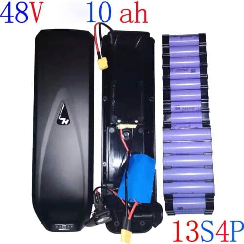 Electric Bicycle Battery Pack, Front And Rear Hub Motor Kit, 48V10Ah 10000Mah 18650 Battery
