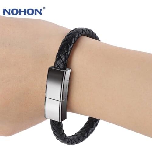 Bracelet USB Charging Cable Data Charging Cord for iPhone 12 11 X XR Xs Max 8 Type C cable for samsung huawei xiaomi Micro cable