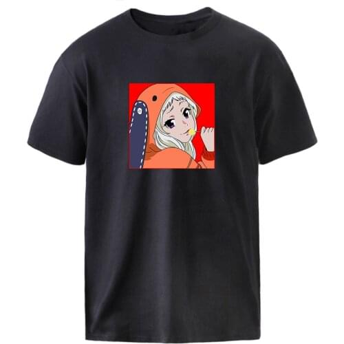 Kakegurui Anime T shirts Oversize Mens T shirt Vintage Graphic Tops Tee Shirts Tees Loose Summer Short Sleeve Graphic Tee