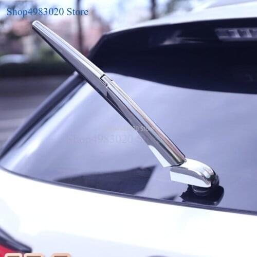 For Lexus NX 200t 300h 2015 2016 2017 ABS Chrome Rear Window Wiper Protection Cover Trim Car Styling Accessories 3 pieces