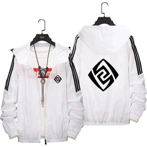 New Genshin Impact Anime Peripheral God Eye Clothes Cosplay Fashion Spring Summer Casual Thin Sunscreen Jacket