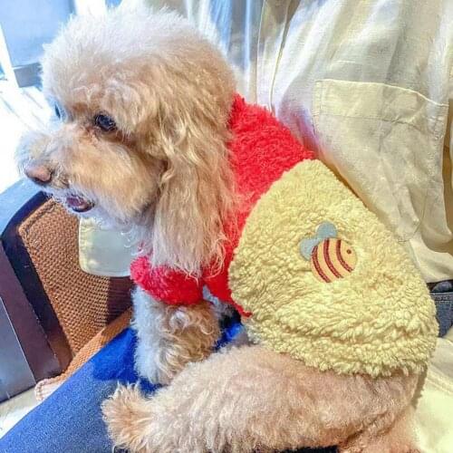 Casual Wear-resistant Cat Dog Winter Pullover Sweater Pet Clothing Pet Knitwear Close-fitting Puppy Costume