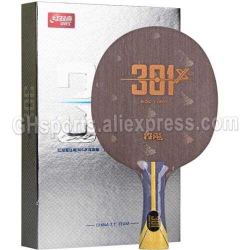 New DHS Hurricane 301X Table Tennis Blade OFF++ Arylate Carbon ALC Racket Original DHS H301X 301-X 301 X Ping Pong Bat Paddle