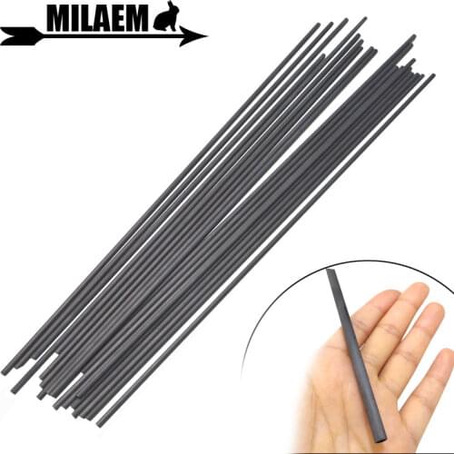 Archery Pure Carbon Arrow Shaft Spine 600 30Inch ID4.2mm Carbon Fiber Boom Shafts For Compound Recurve Bow Hunting Accessories