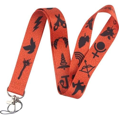 YL815 Animal Pegasus Lanyard Keychain ID Badge Holders Mobile Phone Rope Key Lanyard Neck Straps Key Rings Accessories