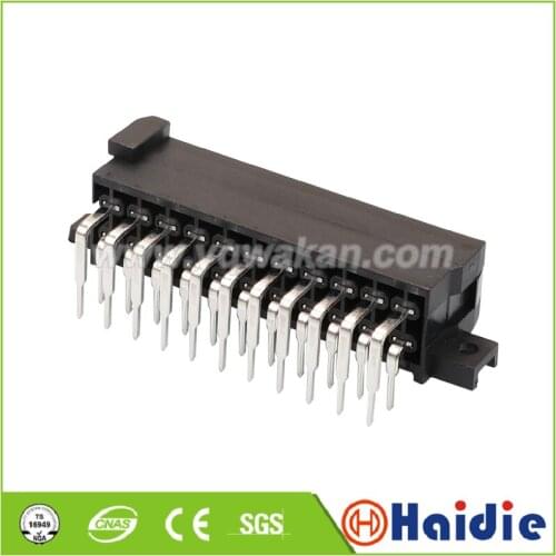 2sets 22pin male pcb plug auto wiring harness cable connector 828801-7
