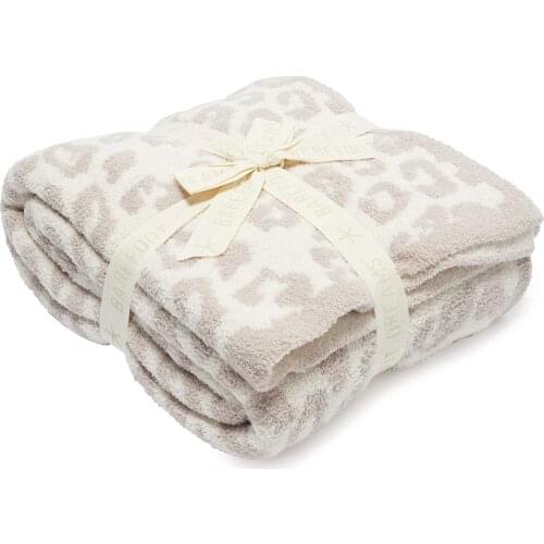 2021 New Leopard Print Fleece Blankets Sofa Bed Blankets Soft And Comfortable Throw Plaids Blanket 127*152cm/130*180cm
