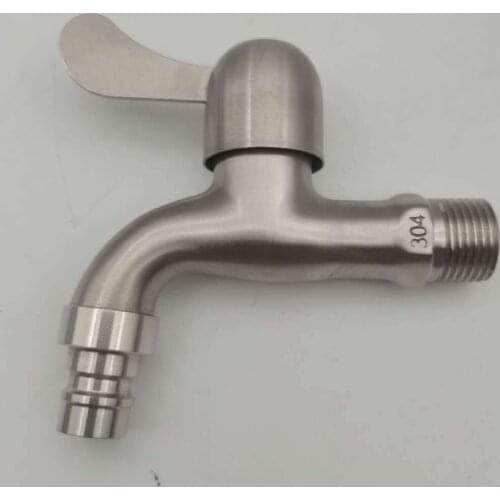304 stainless steel washing machine water nozzles 4 quick open balcony faucet mop pool washing machine