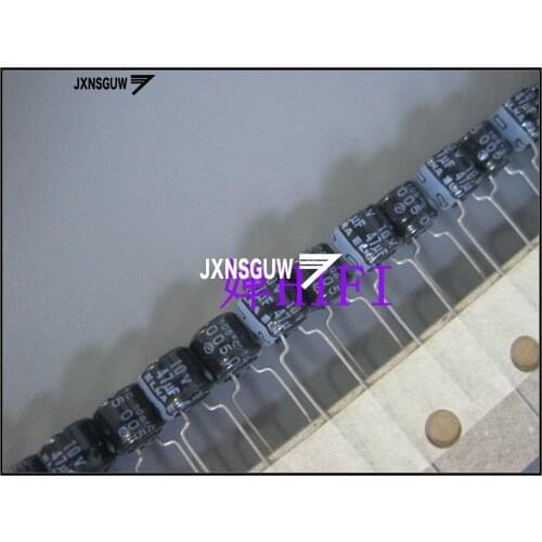 20PCS ELNA RJG 10V47UF 6X5MM Black Aluminum electrolytic capacitors 47uF/10V 105 degrees 47UF 10V