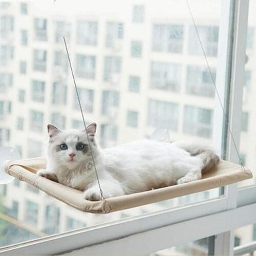 Cat hammock Bed detachable Bearing 20kg cat window hammock Comfortable Cat Pet Bed Shelf pet supplies
