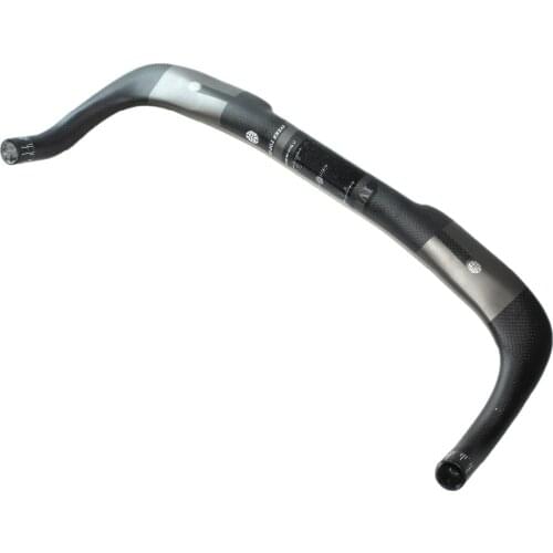 Estrada guiador de rosa set fibra de carbono total guiador guiador integrados com haste TT handlebar