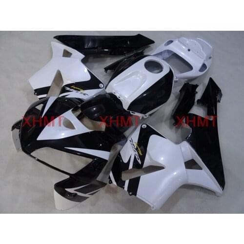For CBR 600 RR 2005 - 2006 Abs Fairing CBR 600 RR 05 Bodywork CBR 600 RR 05 Black White Bodywork