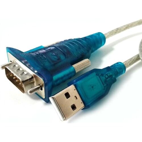WCH CH340 USB RS232 Serial Adapter Cable DB9 Male VCP Converting Lead Cord