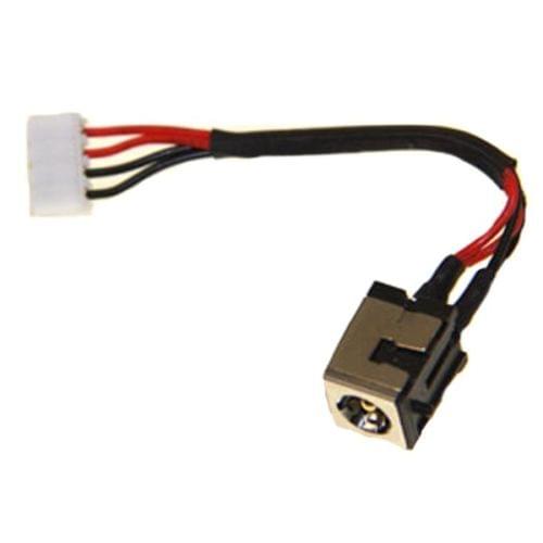 WZSM New Laptop DC power Jack with cable for ASUS K501 K50IJ K60 K60IJ K50AB K50AD K50AF