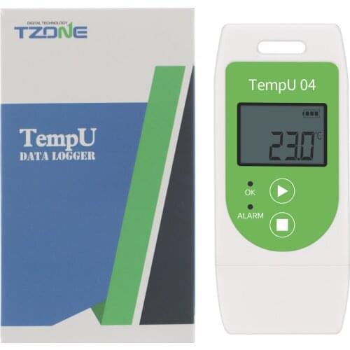 Mimi USB Temperature Data Logger Digital Recorder 32000 Points Capacity PDF Report High Accuracy Datalogger Record Instrument