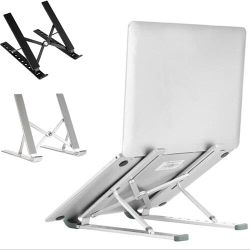 Adjustable Laptop Stand Foldable Support Base Notebook Stand Holder For Macbook Pro Air HP Lapdesk Computer Cooling Bracket