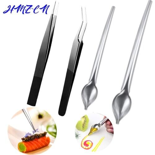 Chocolate Cream Sauce Pencil Spoon Creative Decoration Spoon for Coffee Cake Decoration Chef Drawing Sauce Embellishment Tool