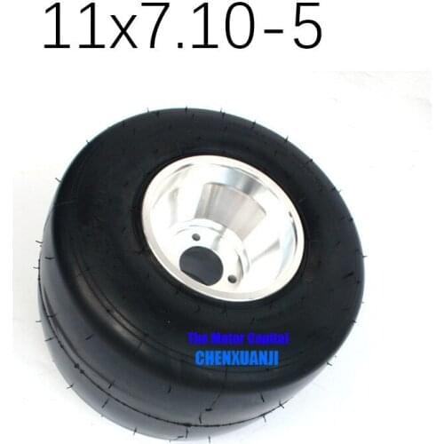Super High Performance 11x7.10-5 Tyres Fit for ATV Beach Car Go Kart Knobby Scooter Accessories