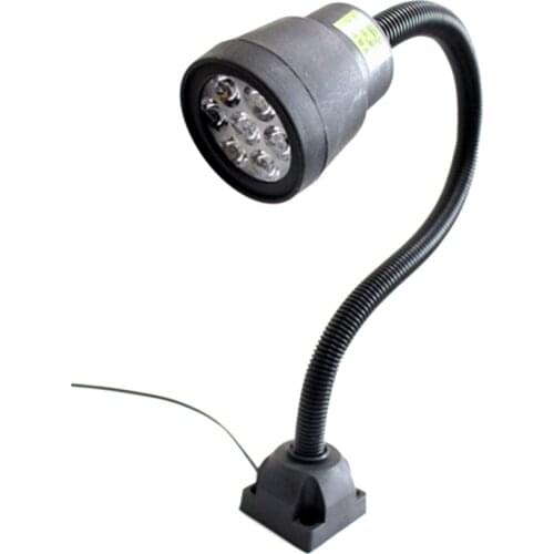 7W LED Machine Work Light 24V 36V 110V 220V Punch Hose Lighting Lamp 360 Degrees Light Pole Magnetic CNC Lathe Lamp 6000-6500K
