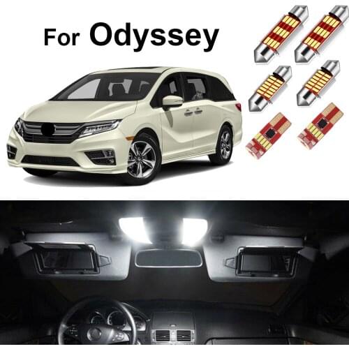 Car Led Interior Lights Kit for Honda Odyssey 1995-2016 2017 2018 2019 2020 2021 Canbus Car Light Accessories Dome Map Lamp